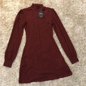 Forever 21 Long Sleeve Skater Dress